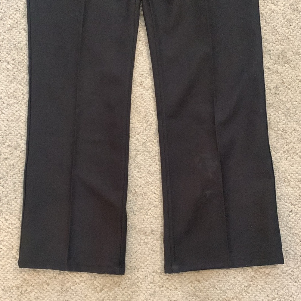 Levi's vintage gold tag navy blue polyester pants Size 42x34 - Picture 7 of 10